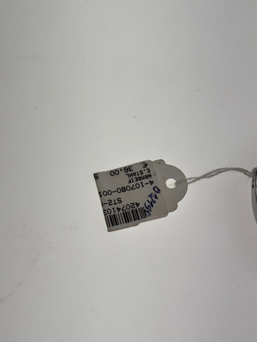 CEM Edelstahl Armreif NOS