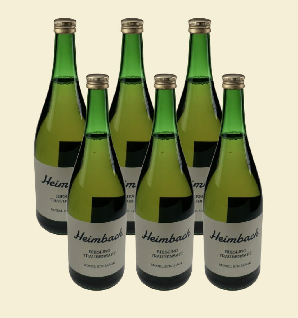 Heimbach‘s Riesling Traubensaft Mosel Steillage 6x1l