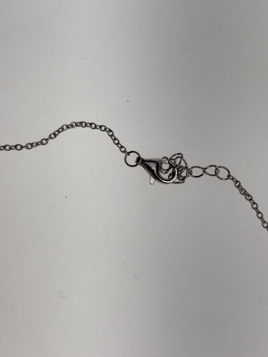 Halskette 925er Silber mit Zirkoniasteinen