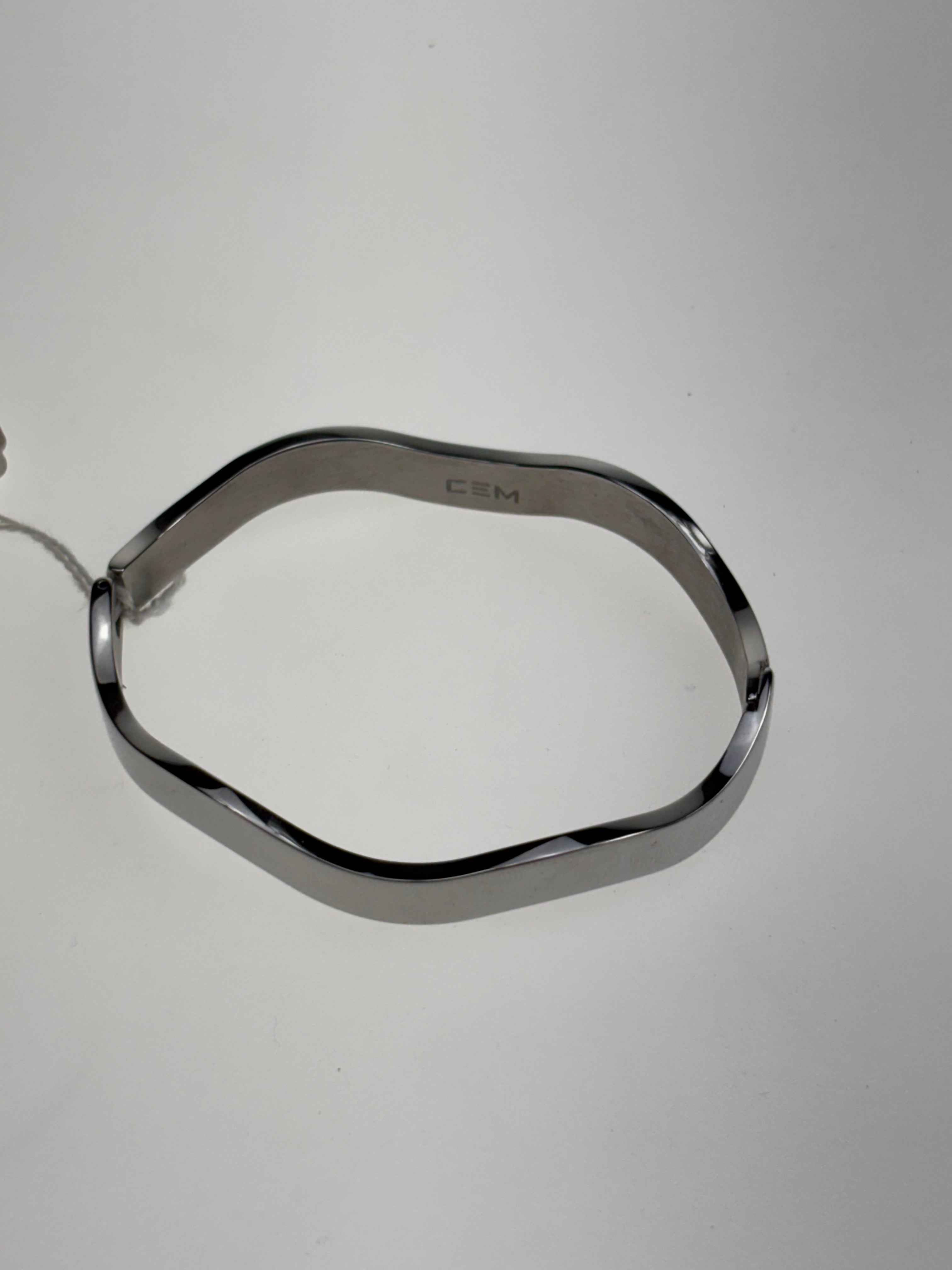CEM Edelstahl Armreif NOS