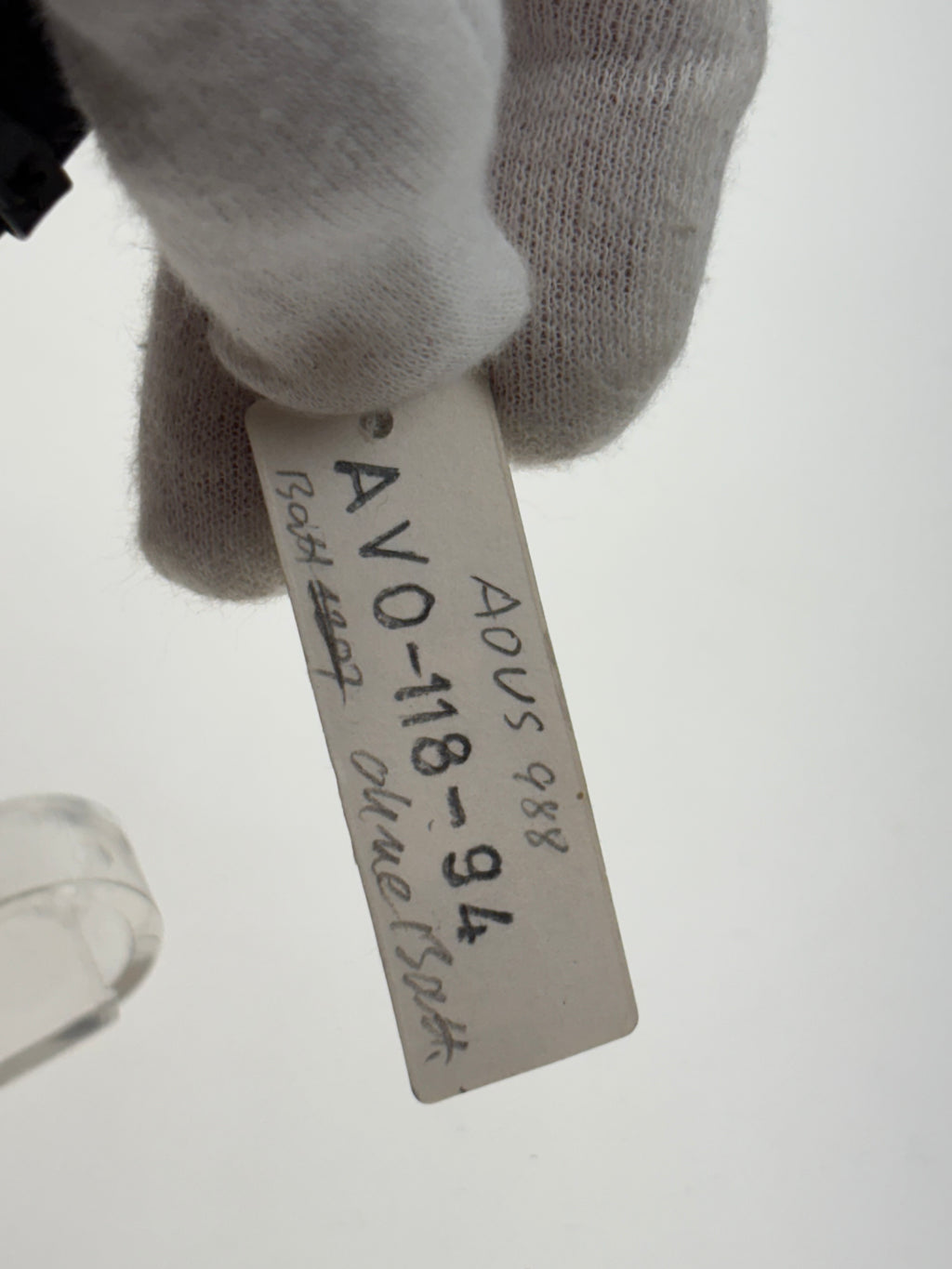 interesante Adec Uhr mit rotbraunem Armband NOS