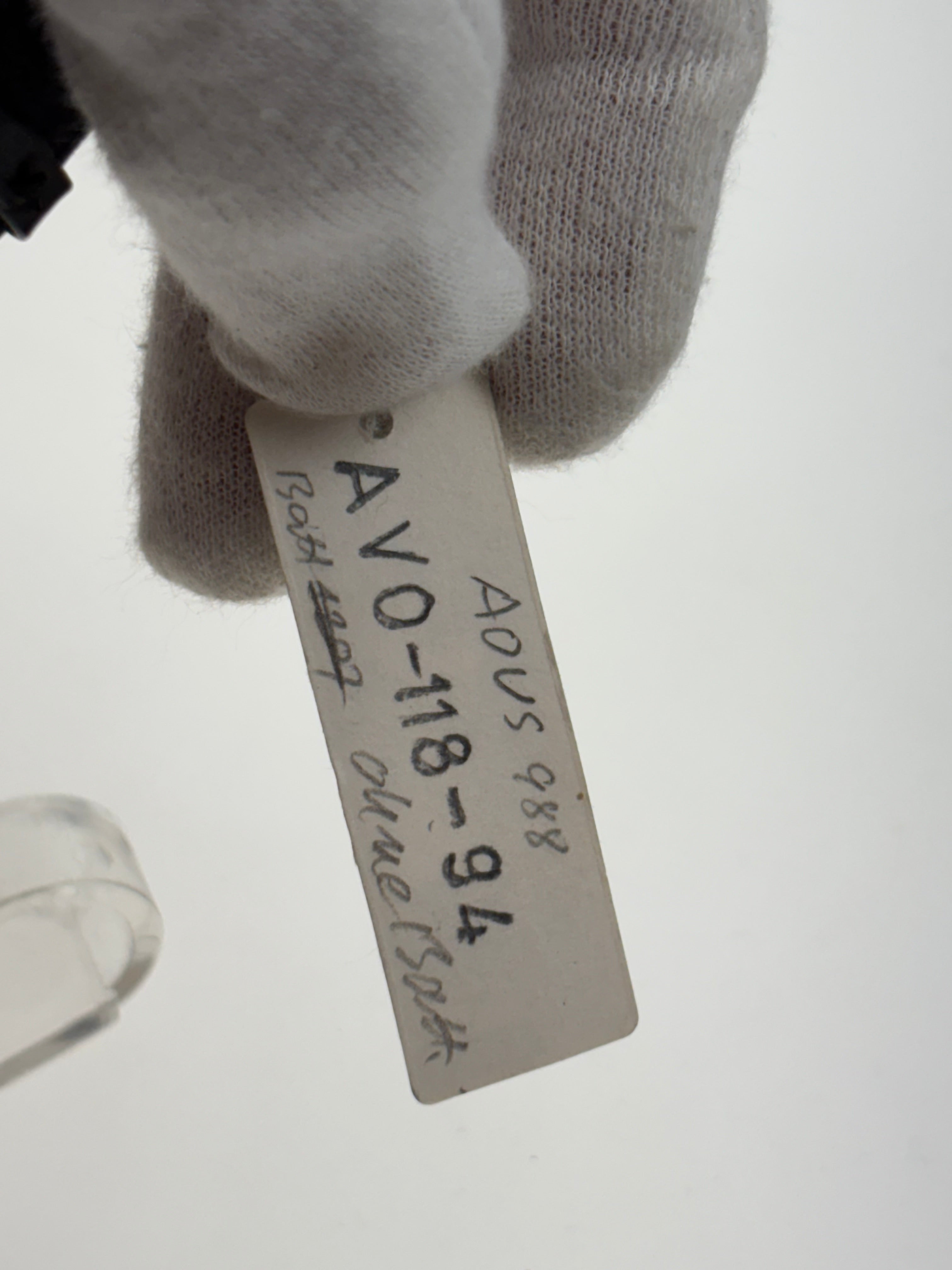 interesante Adec Uhr mit rotbraunem Armband NOS