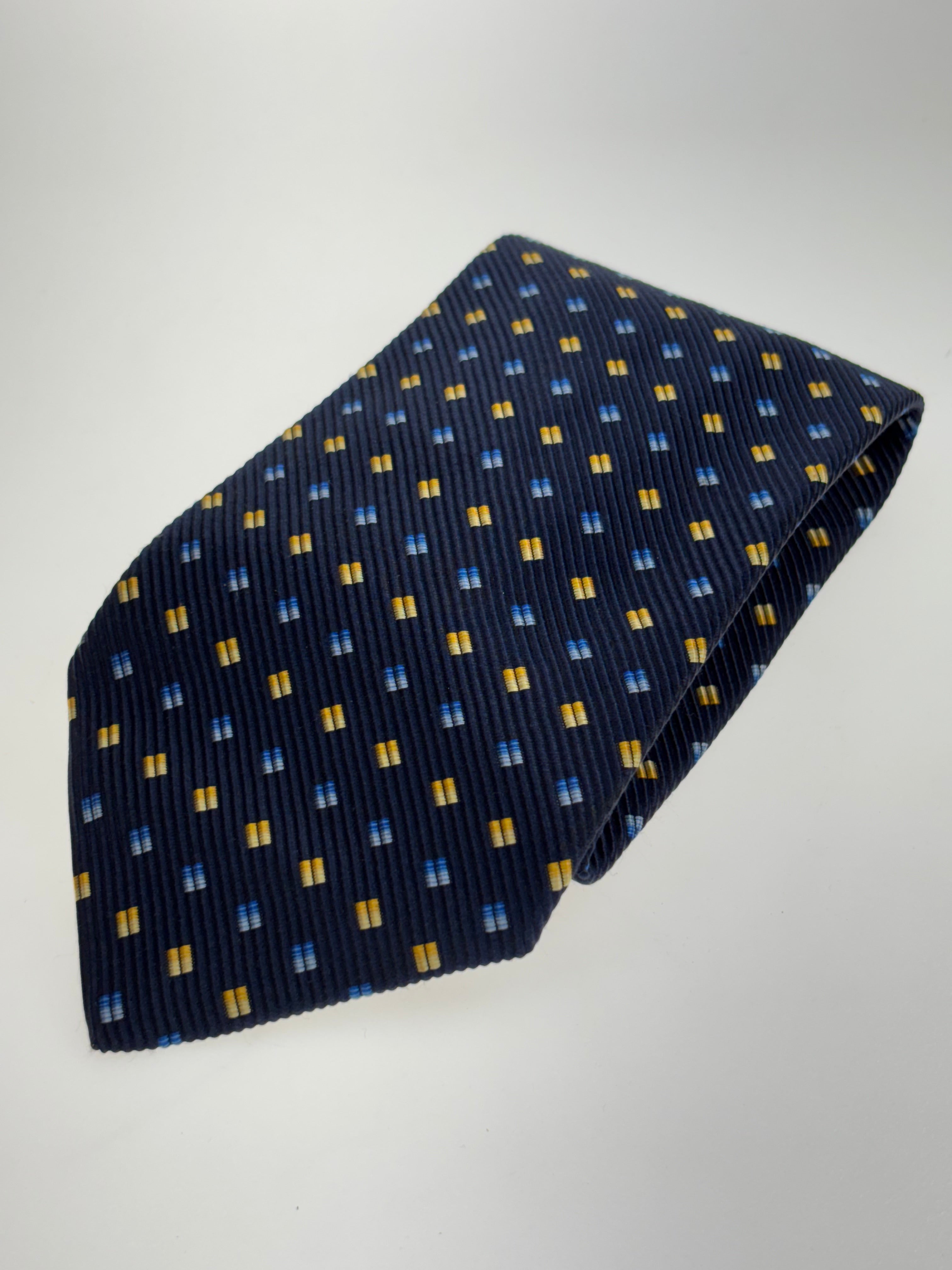 blaue wunderschöne Krawatte von 1880 Prochownick, Italy