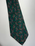 grüne lebhafte Surprise Krawatte mit Gürtelmuster aus Firenze, Italy